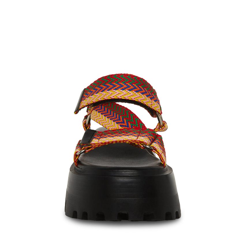 Sandalias de Plataforma Steve Madden Milly Mujer Multicolor | ES BH1E96